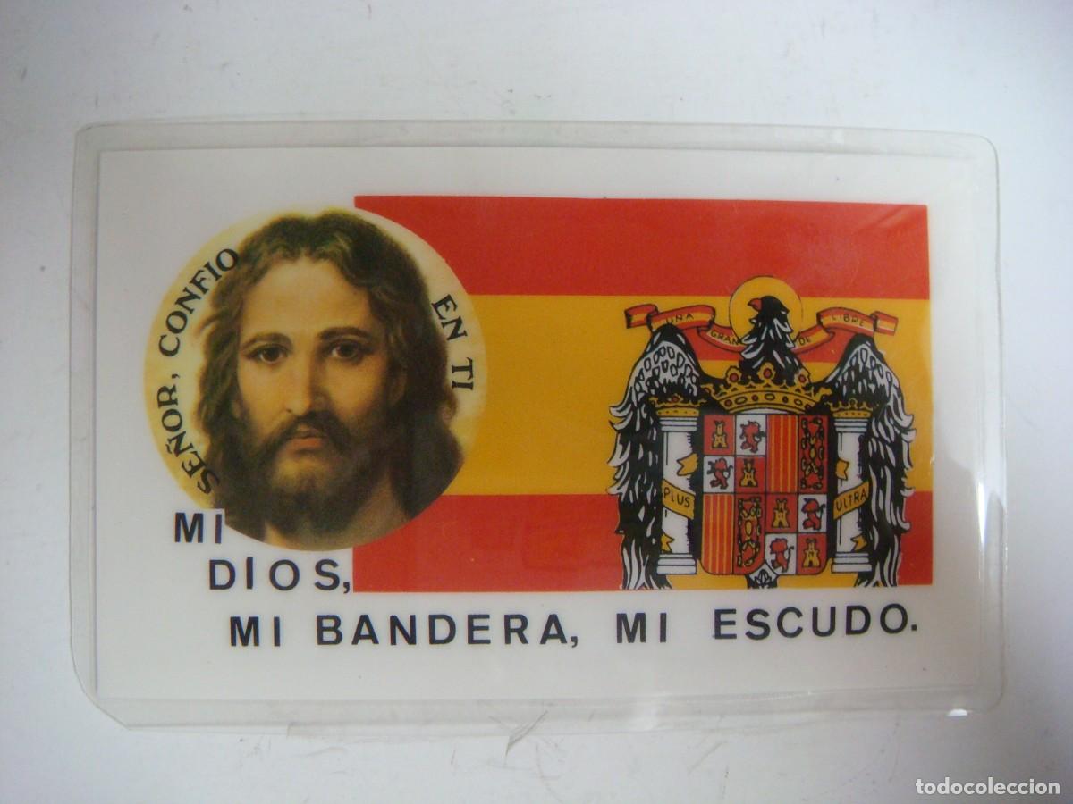 Coleccionismo calendarios: CALENDARIO PLASTIFICADO DE MI DIOS MI BANDERA MI ESCUDO A&Ntilde;O 1993-(&)