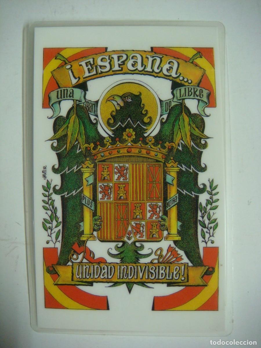 Coleccionismo calendarios: CALENDARIO PLASTIFICADO DE AGUILA DE SAN JUAN UNIDAD INDIVISIBLE ESPA&Ntilde;A SIEMPRE A&Ntilde;O 1991-(&)