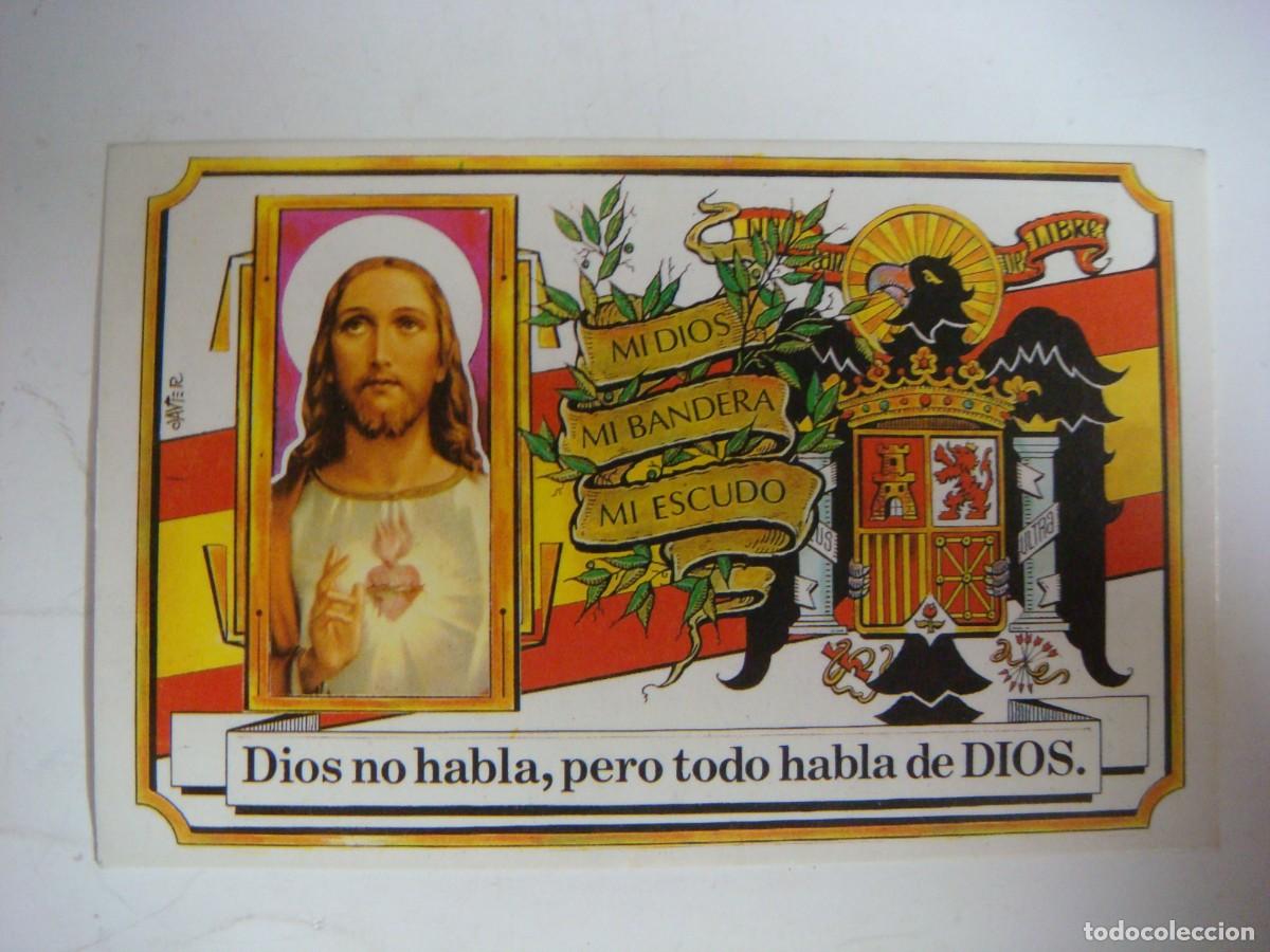 Coleccionismo calendarios: CALENDARIO DIOS NO HABLA PERO TODO HABLA DE DIOS A&Ntilde;O 1991-(&)