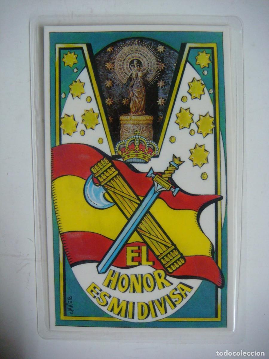 Coleccionismo calendarios: CALENDARIO PLASTIFICADO DE LA GUARDIA CIVIL EL HONOR ES MI DIVISA A&Ntilde;O 1997-(&)