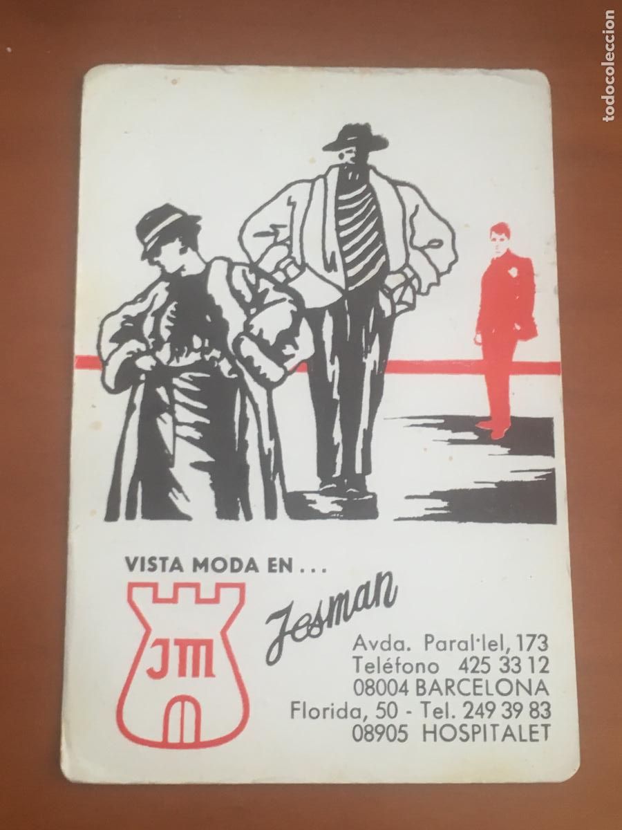 Coleccionismo calendarios: josman modas 1988 calendario original