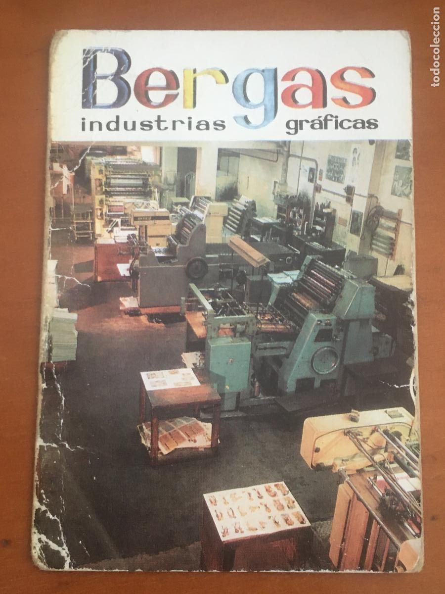 Coleccionismo calendarios: bergas 1976 calendario original