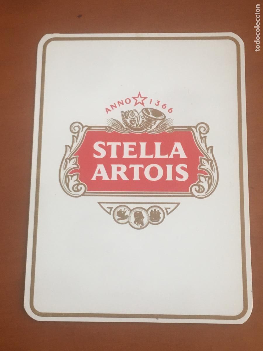 Coleccionismo calendarios: stella artois cerveza 1990 calendario original