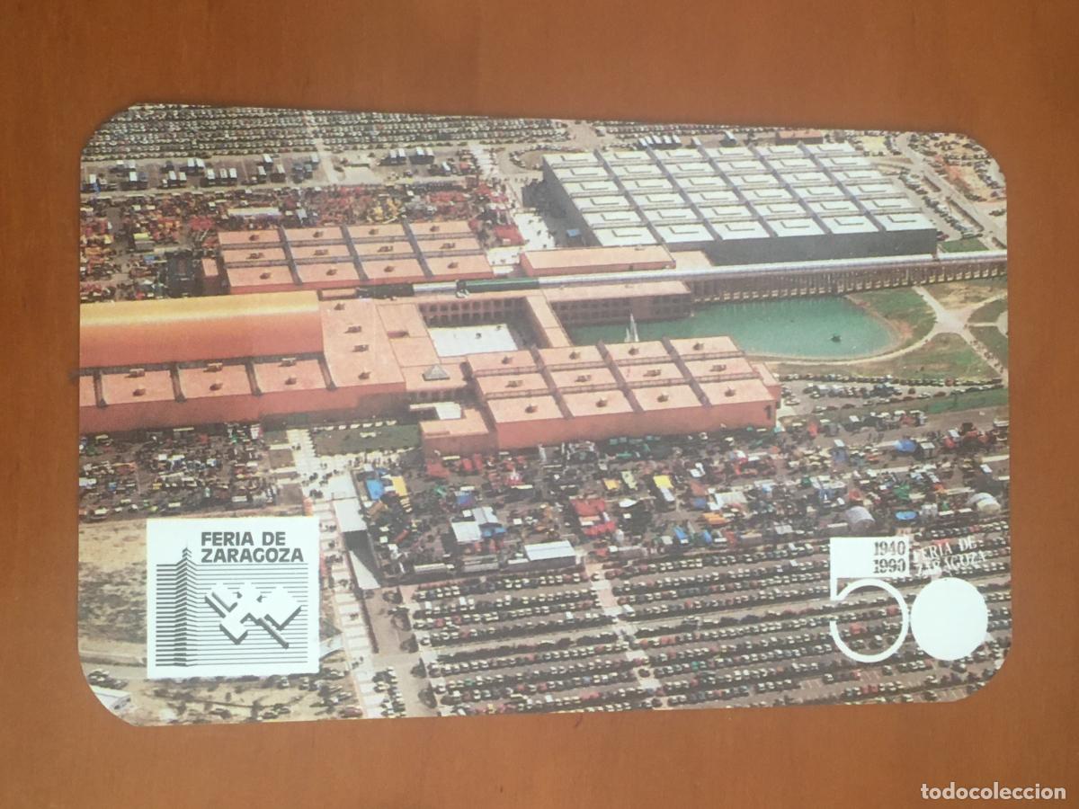 Coleccionismo calendarios: feria de zaragoza 1990 calendario original