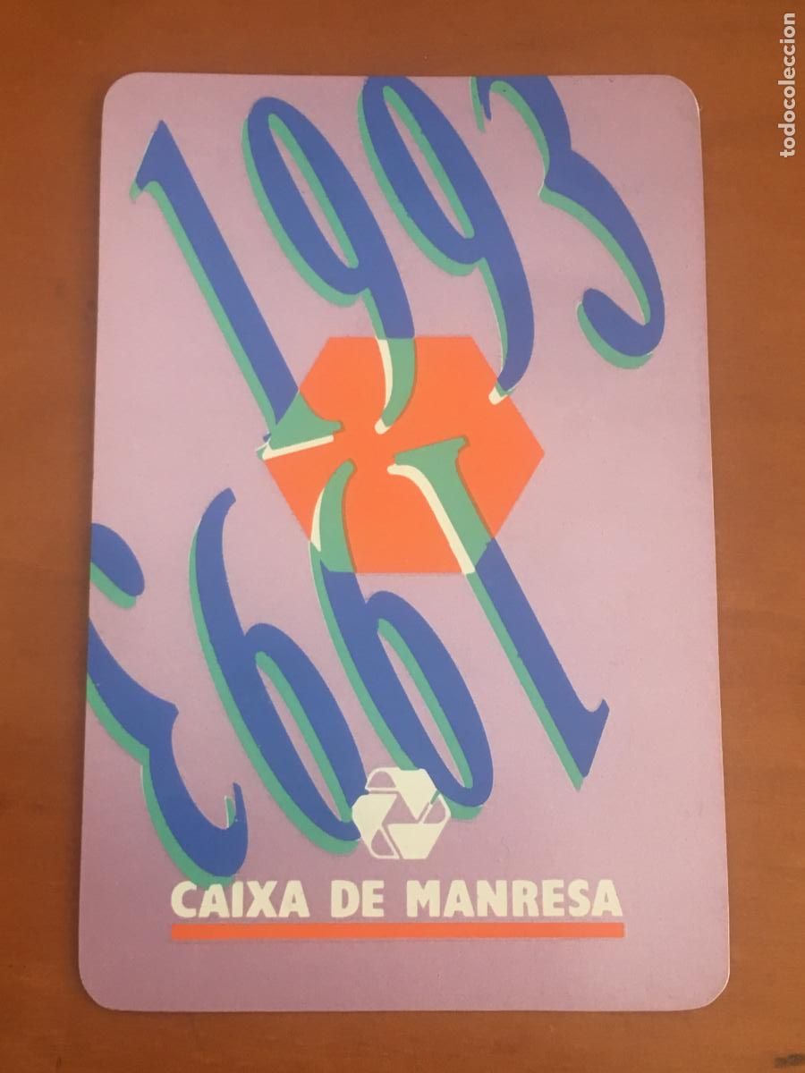 Collectables Calendars: caixa manresa 1993 calendario original