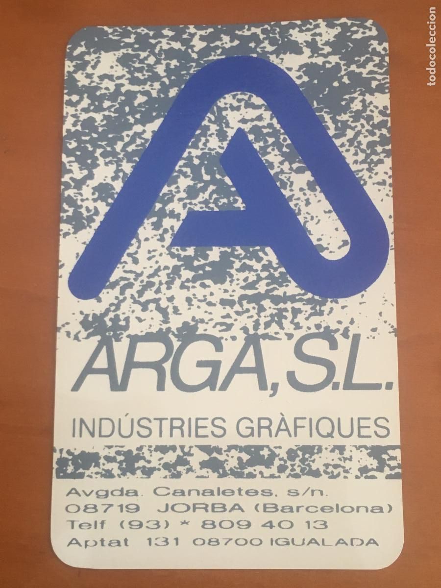 Sammeln von Kalendern: arga 1990 calendario original