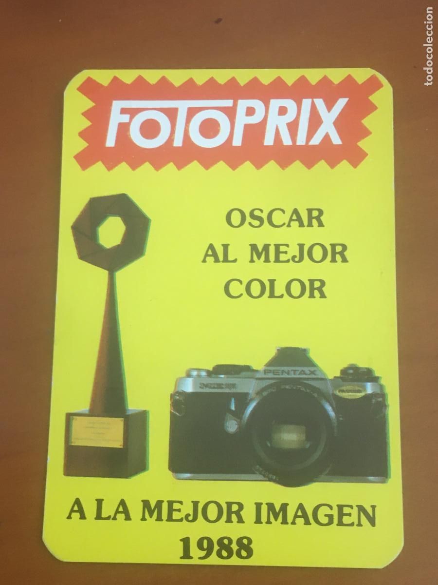 Colecionismo Calend&aacute;rios: fotoprix 1988 calendario original
