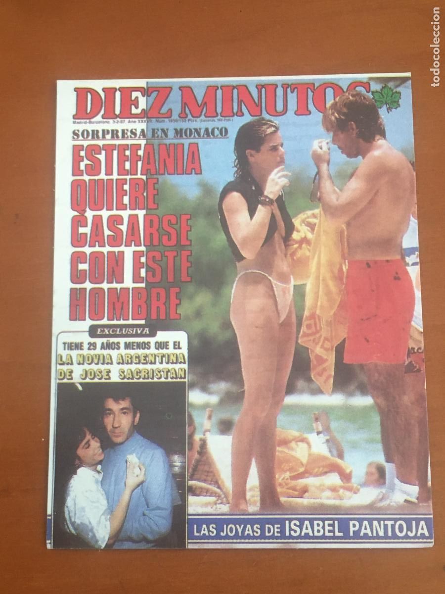 Colecionismo Calend&aacute;rios: diez minutos 1988 calendario original