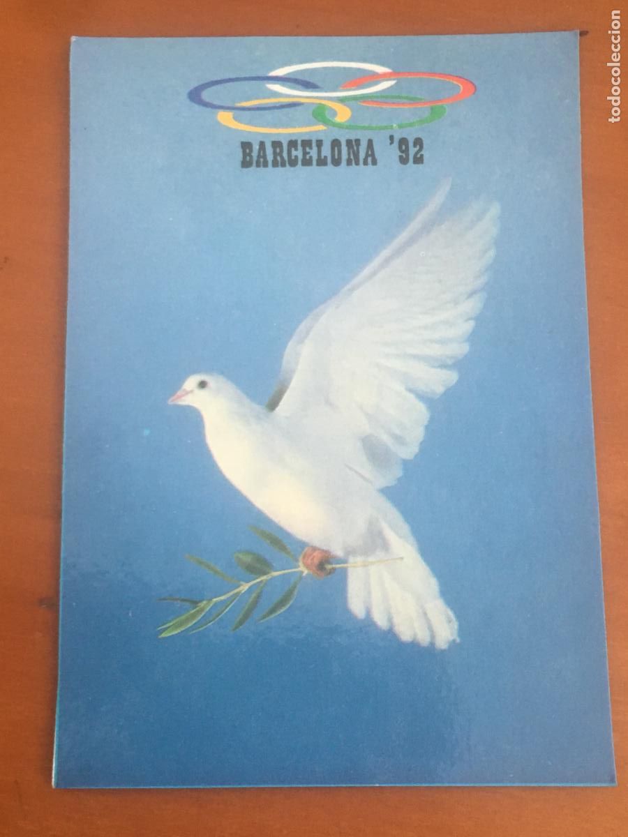 Coleccionismo calendarios: barcelona 1992 juegos olimpicos 1989 calendario original