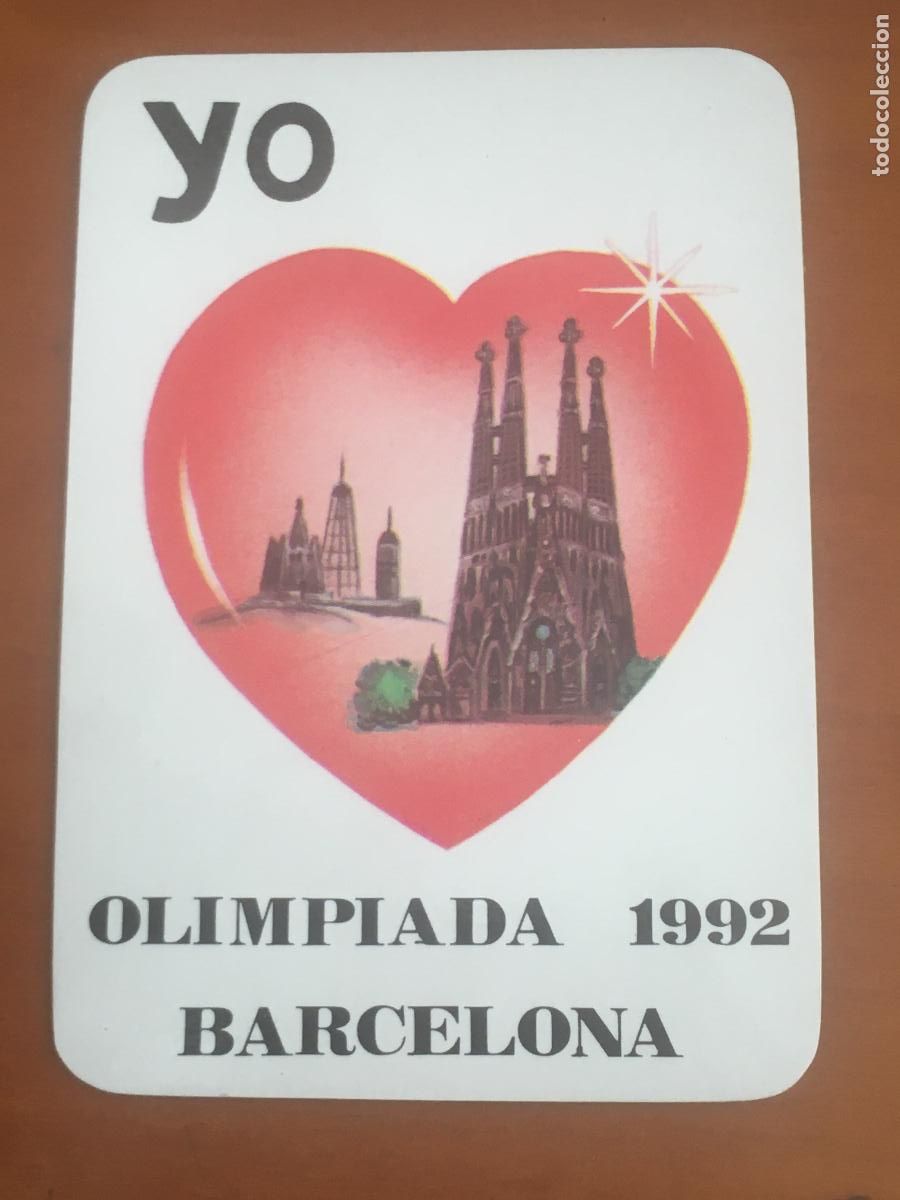 Coleccionismo calendarios: barcelona 1992 olimpiada juegos olimpicos 1989 calendario original