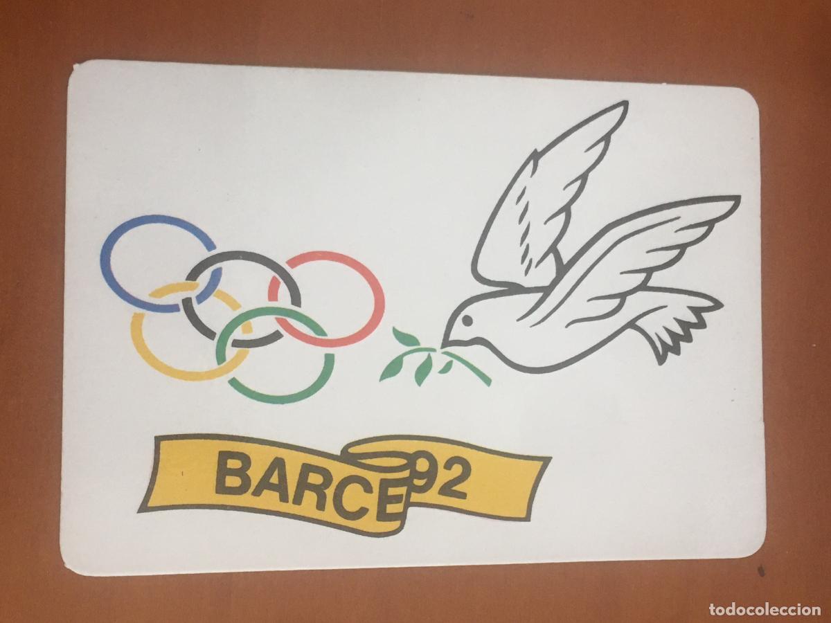 Coleccionismo calendarios: barcelona 1992 olimpiada juegos olimpicos 1989 calendario original