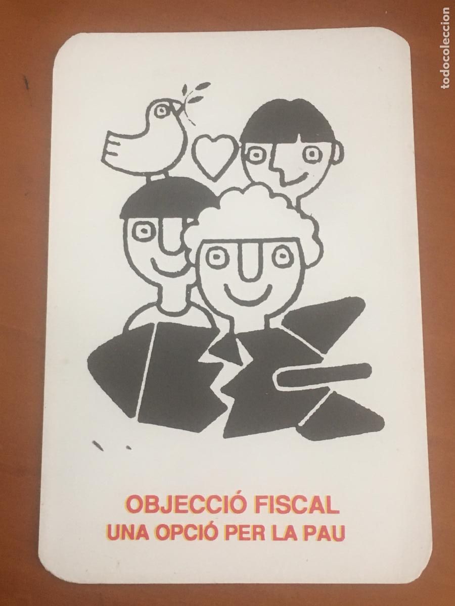 Coleccionismo calendarios: objeccio fiscal 1989 calendario original