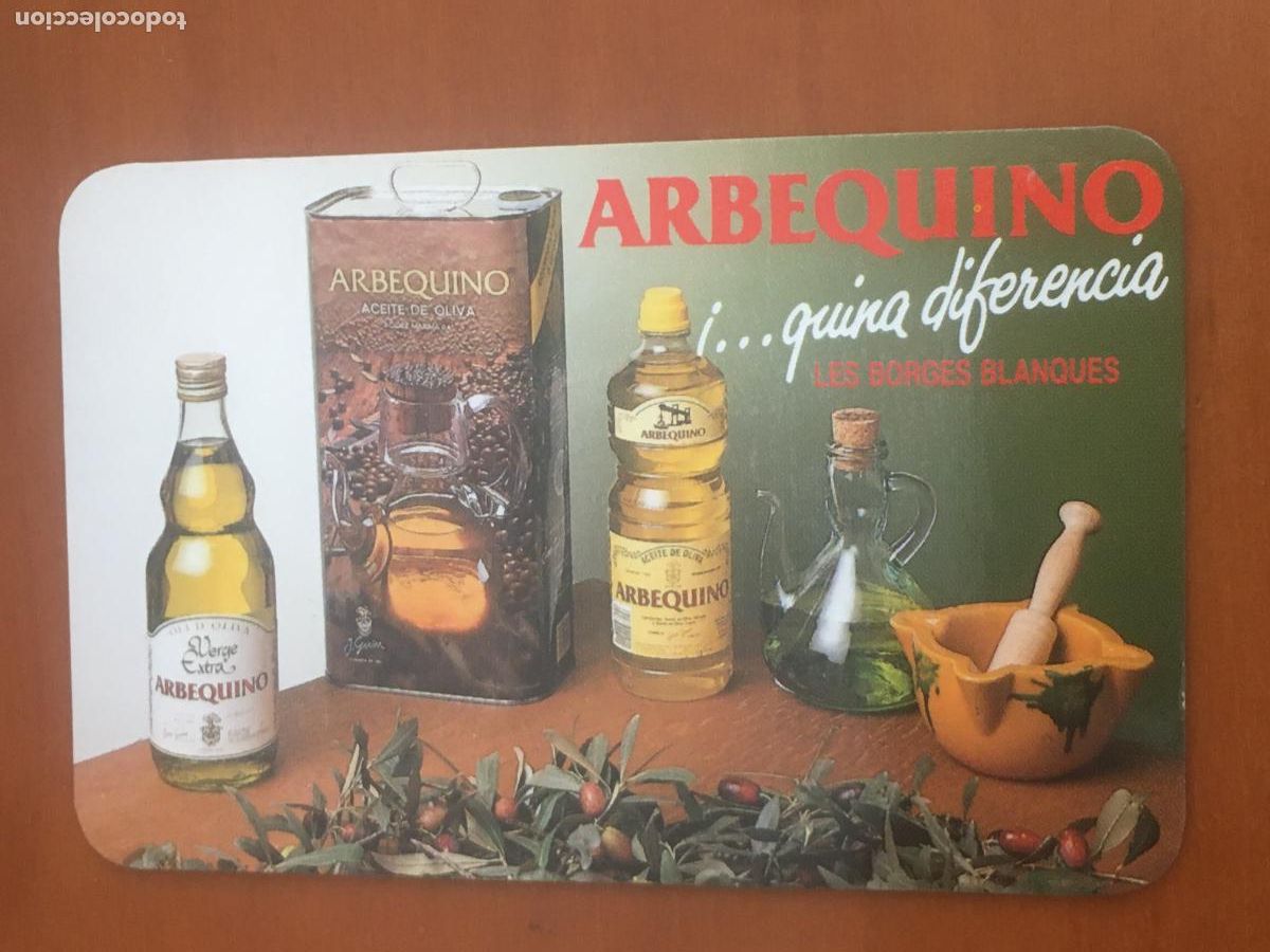 Coleccionismo calendarios: aceite arbequino 1989 calendario original