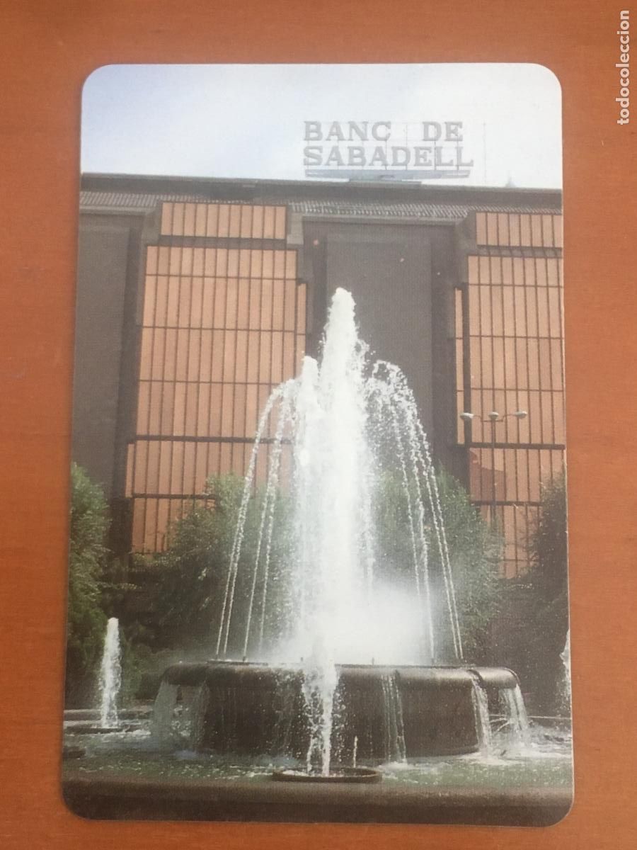 Coleccionismo calendarios: banc sabadell 1989 calendario original