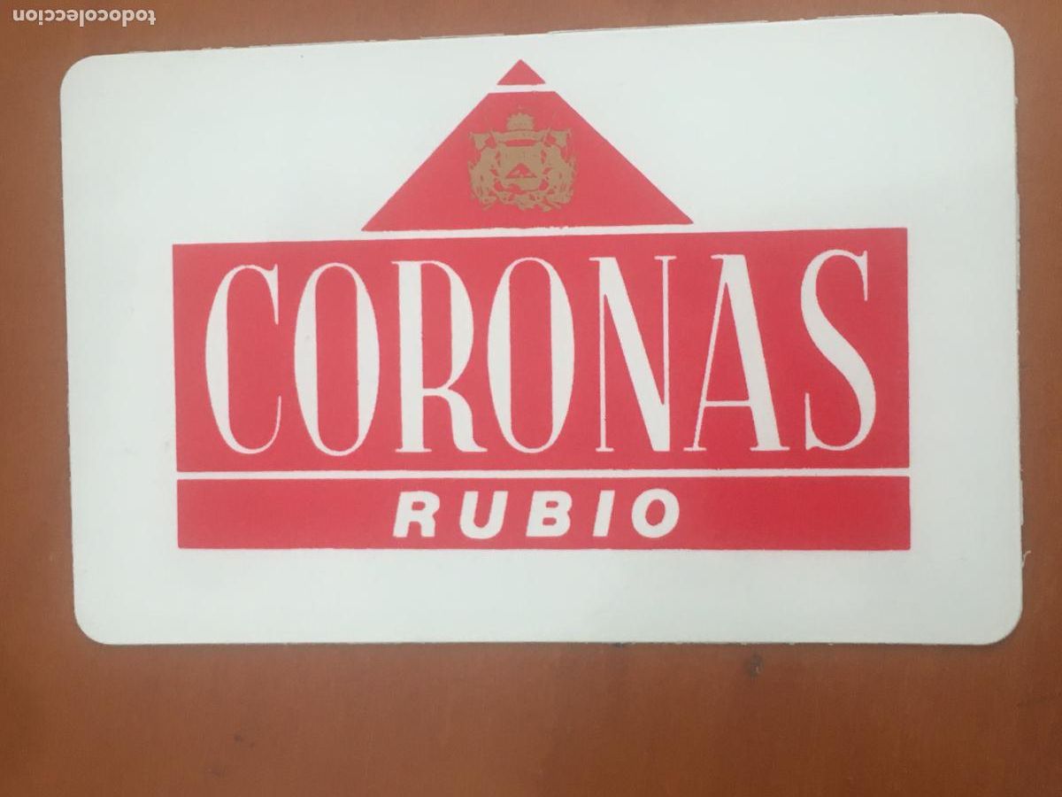 Coleccionismo calendarios: coronas rubio 1991 calendario original
