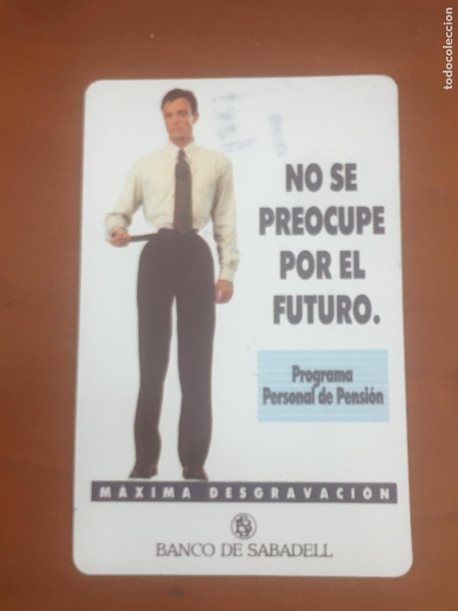 Coleccionismo calendarios: banco sabadell 1991 calendario original