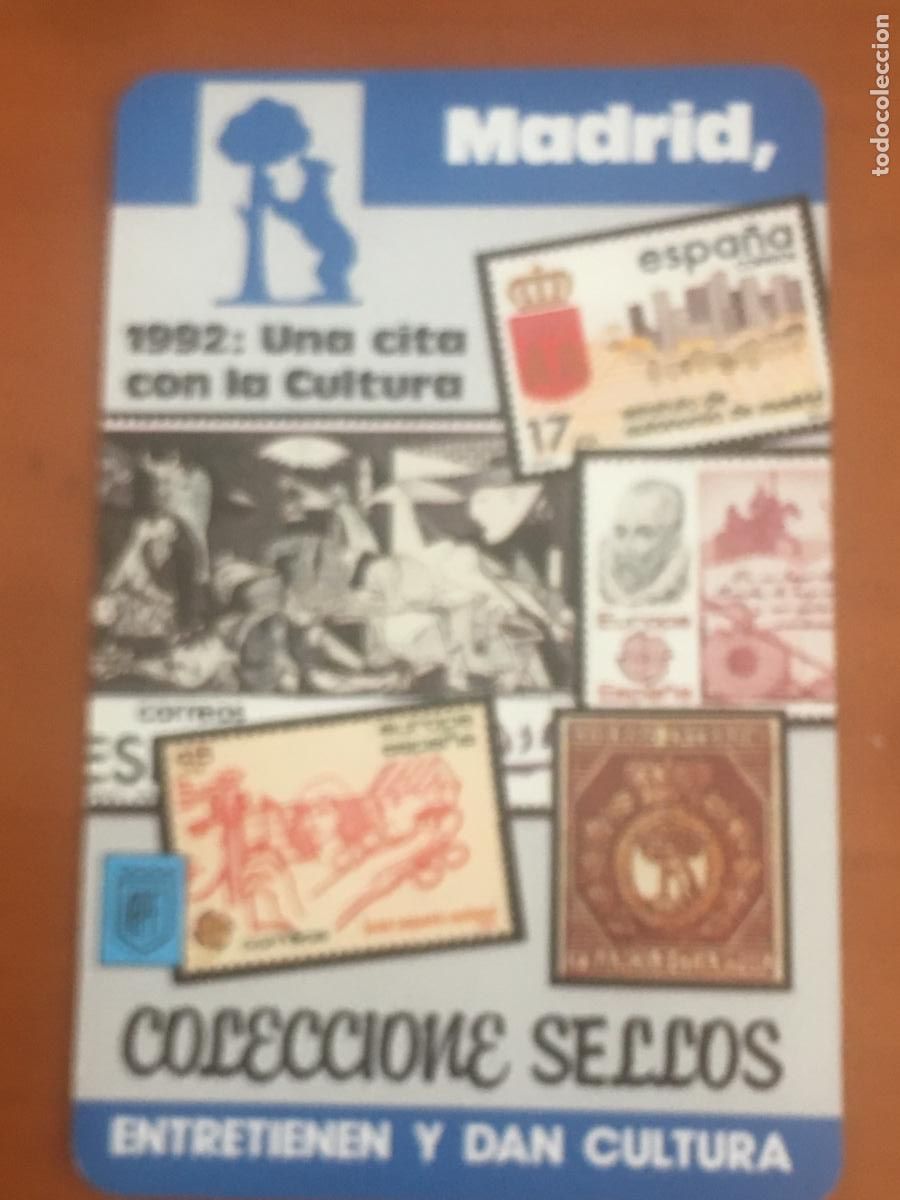 Coleccionismo calendarios: fournier coleccione sellos 1990 calendario original