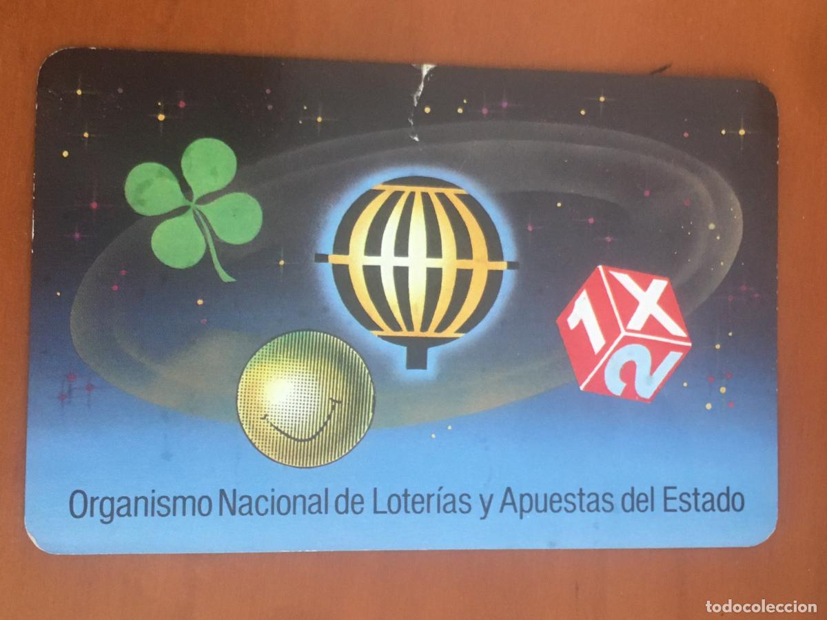 Coleccionismo calendarios: fournier loterias estado 1990 calendario original