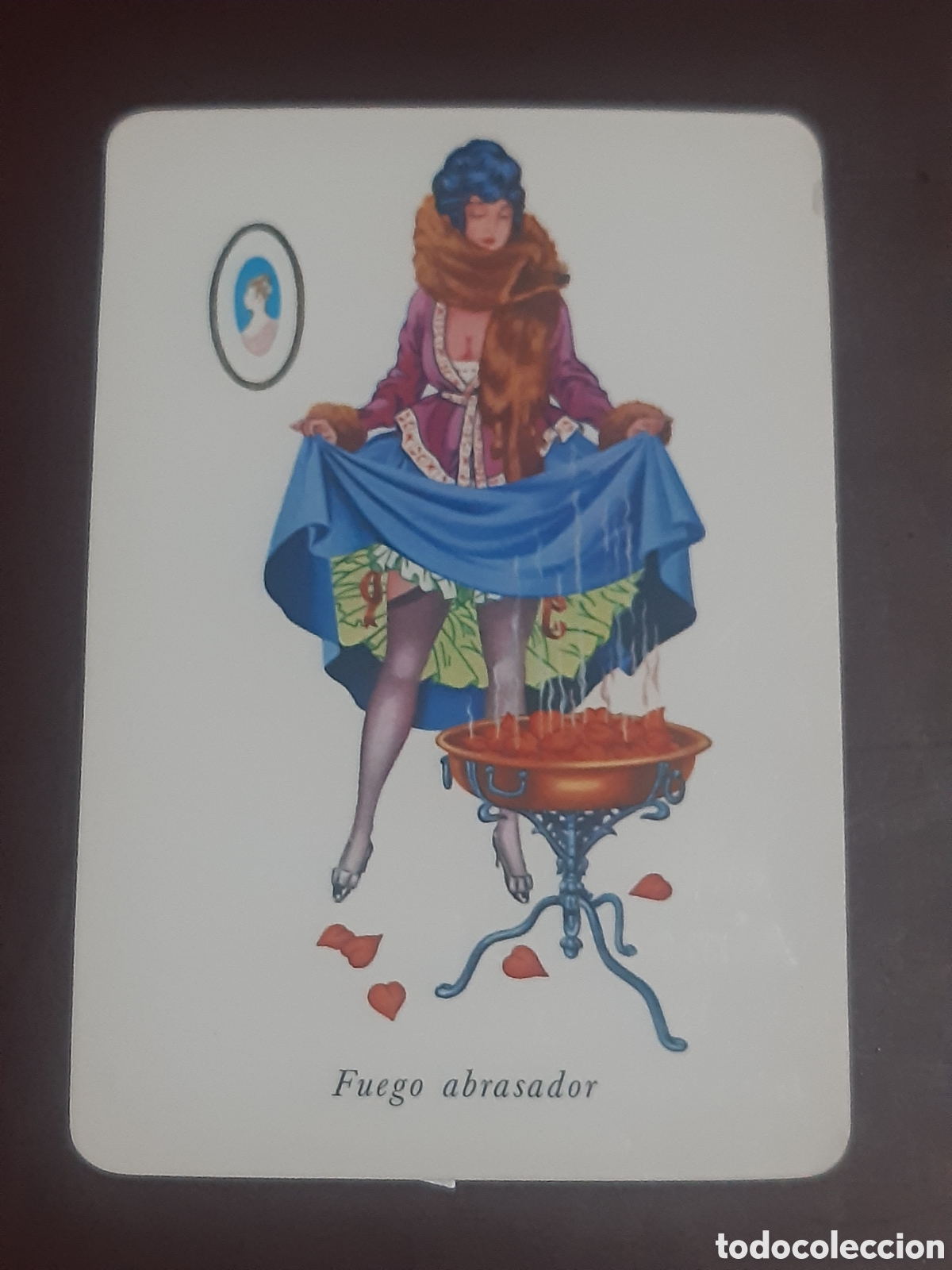 Coleccionismo calendarios: Calendario Fuego abrasador 1978
