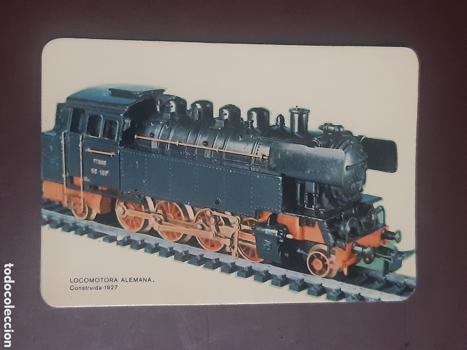 Coleccionismo calendarios: Calendario trenes 1977