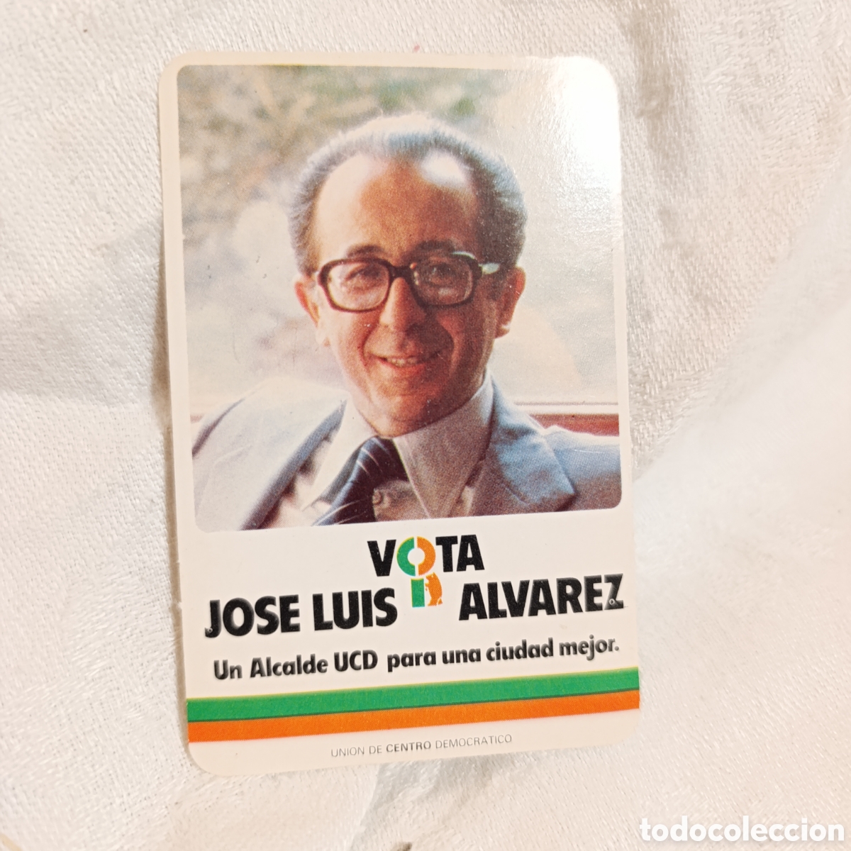 Coleccionismo calendarios: Calendario de Bolsillo 1979 UCD - Jos&eacute; Luis &Aacute;lvarez (Candidato Alcalde de Madrid), Transicion