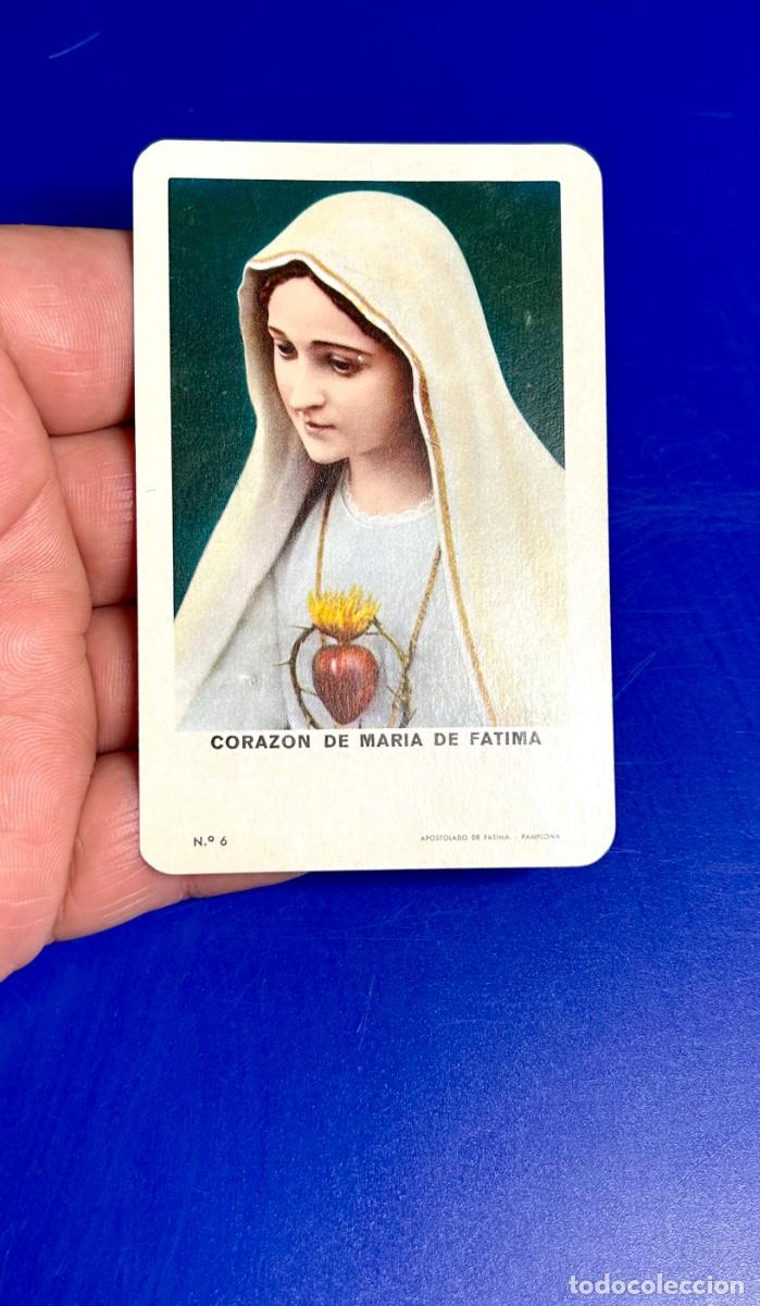 Coleccionismo calendarios: 4143.Calendario Fournier a&ntilde;o 1969 del Coraz&oacute;n de Mar&iacute;a de F&aacute;tima