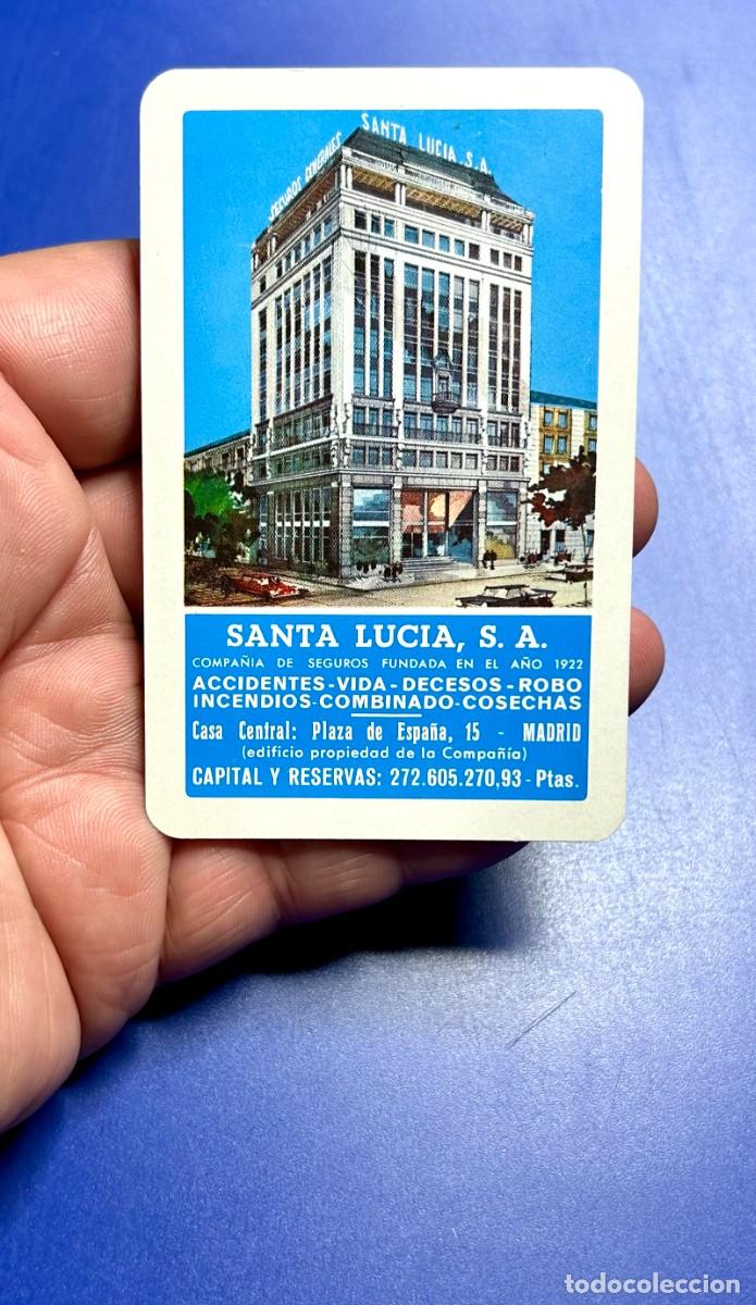 Coleccionismo calendarios: 4145.Calendario Fournier a&ntilde;o 1970 de la compa&ntilde;&iacute;a Santa Luc&iacute;a Seguros