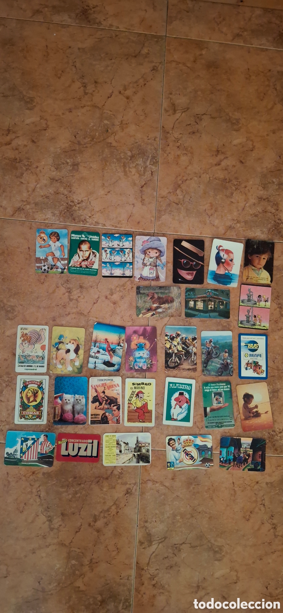 Coleccionismo calendarios: Lote 29 Calendarios de Bolsillo Antiguos (A&ntilde;os 1985 y 1986