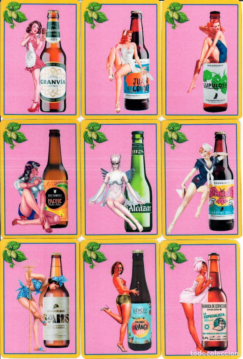 Coleccionismo calendarios: 9 CALENDARIOS DE BOLSILLO - A&Ntilde;O 2027 - CERVEZAS Y PINUPS