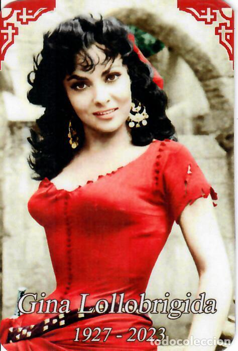Coleccionismo calendarios: CALENDARIO DE BOLSILLO - A&Ntilde;O 2027 - GINA LOLLOBRIGIDA