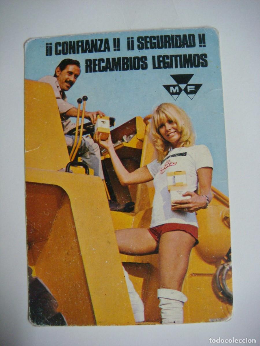 Coleccionismo calendarios: CALENDARIO DE RECAMBIOS LEGITIMOS A&Ntilde;O 1972-N&ordm;-39