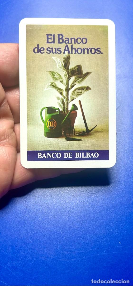 Coleccionismo calendarios: 4168.Calendario Fournier a&ntilde;o 1977 publicitario del Banco de Bilbao