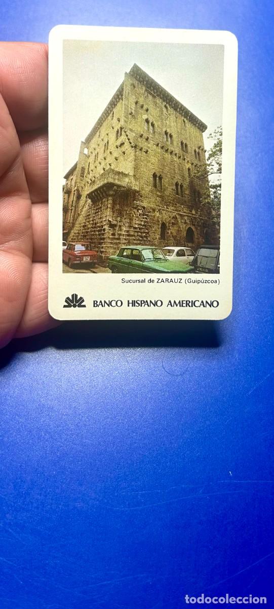 Coleccionismo calendarios: 4181.Calendario Fournier a&ntilde;o 1981 del Banco Hispano Americano Torre Luzea en Zarautz
