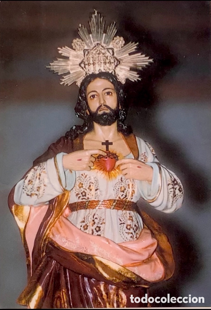 Coleccionismo calendarios: Calendario de bolsillo. Sagrado Coraz&oacute;n de Jes&uacute;s. Ribera De Molina. Murcia. 2005.