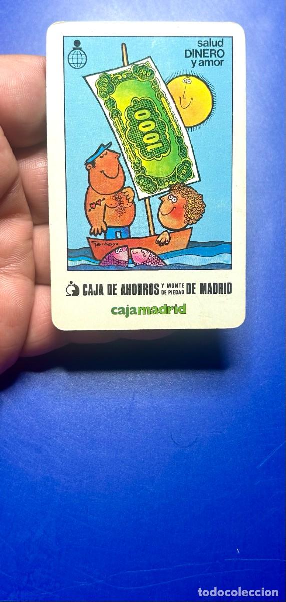 Coleccionismo calendarios: 4186.Calendario Fournier a&ntilde;o 1984 de la Caja de Ahorros y Monte de Piedad de Madrid (Caja Madrid)