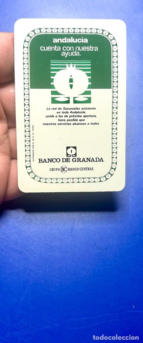 Coleccionismo calendarios: 4189.Calendario Fournier a&ntilde;o 1986 del Banco de Granada