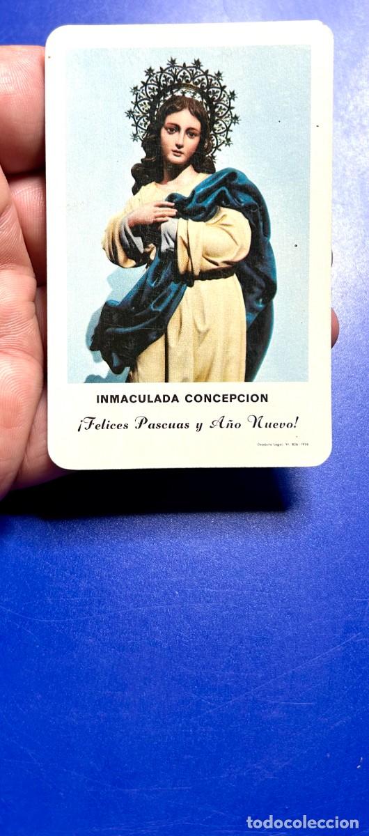 Coleccionismo calendarios: 4208.Calendario Fournier a&ntilde;o 1959 de la Inmaculada Concepci&oacute;n (Felices Pascuas y A&ntilde;o Nuevo)