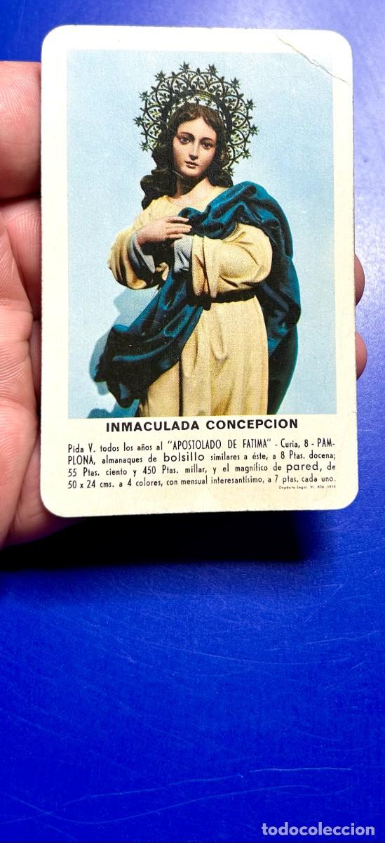 Coleccionismo calendarios: 4209.Calendario Fournier a&ntilde;o 1959 de la Inmaculada Concepci&oacute;n