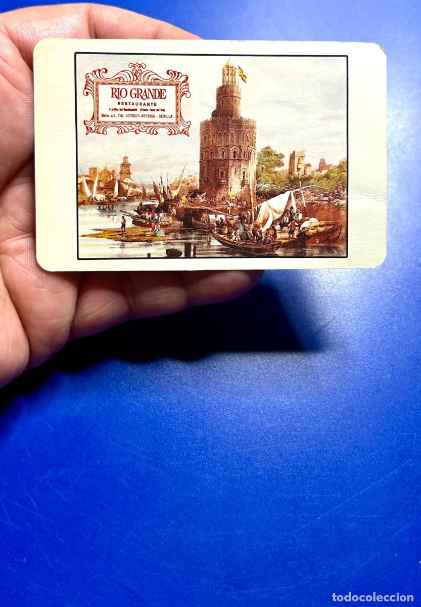 Coleccionismo calendarios: 4213.Calendario Fournier a&ntilde;o 1995 del emblem&aacute;tico Rio Grande de Sevilla