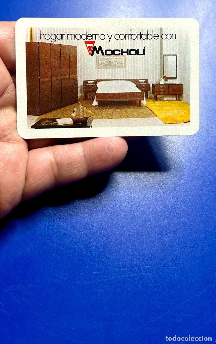 Coleccionismo calendarios: 4221.Calendario Fournier a&ntilde;o 1971 de la hist&oacute;rica empresa de mobiliario valenciana Muebles Mochol&iacute;