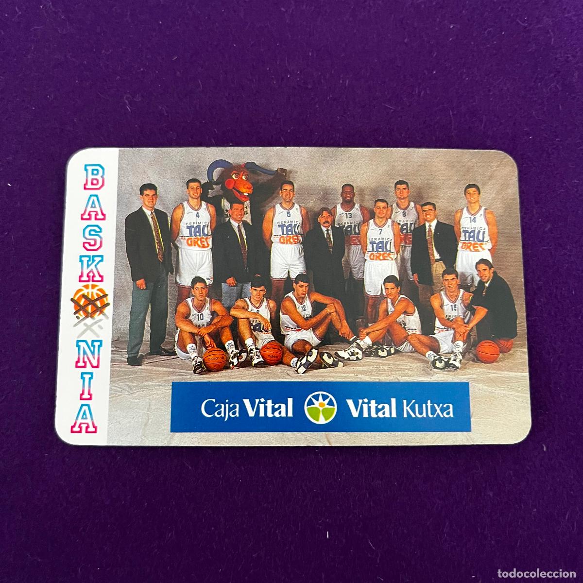 Coleccionismo calendarios: CALENDARIO FOURNIER. CAJA VITAL. BASKONIA. 1994.