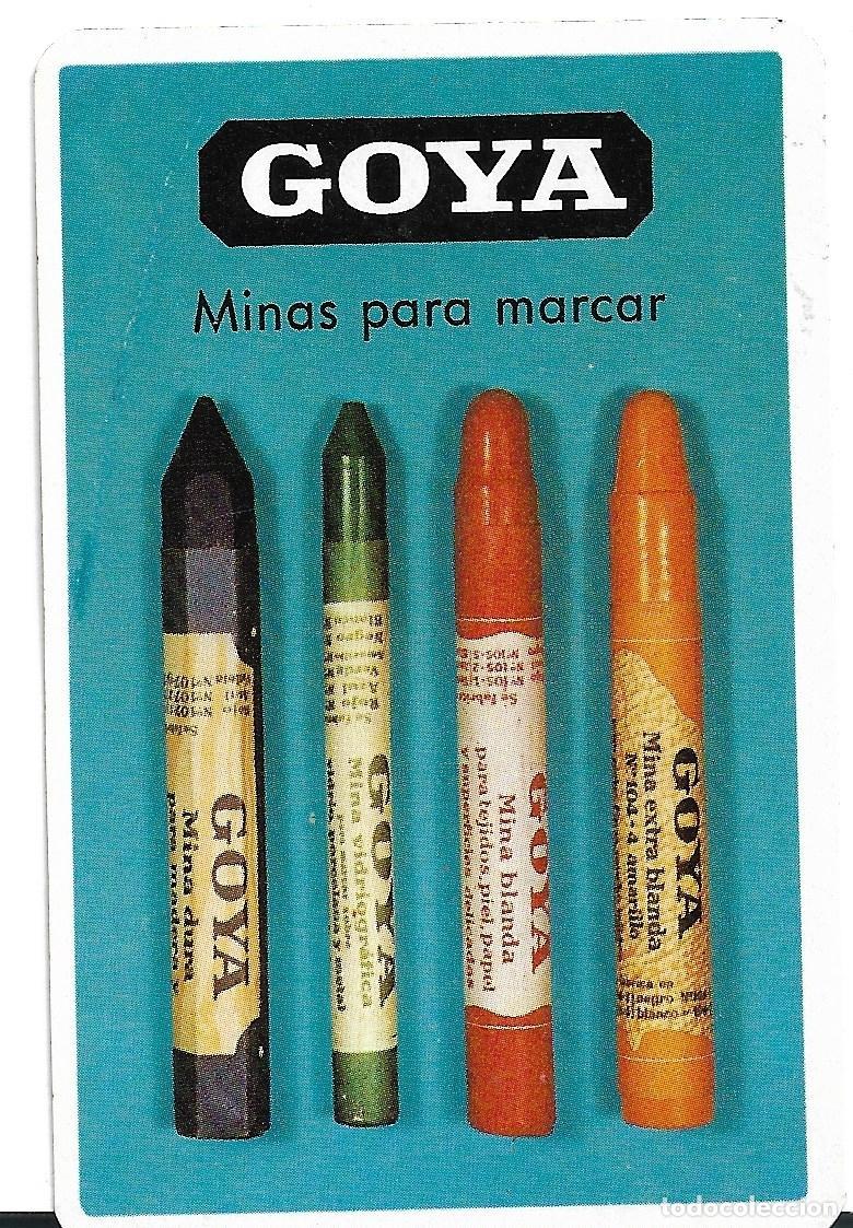 Coleccionismo calendarios: GOYA - MINAS PARA MARCAR, CALENDARIO FOURNIER DEL A&Ntilde;O 1977.