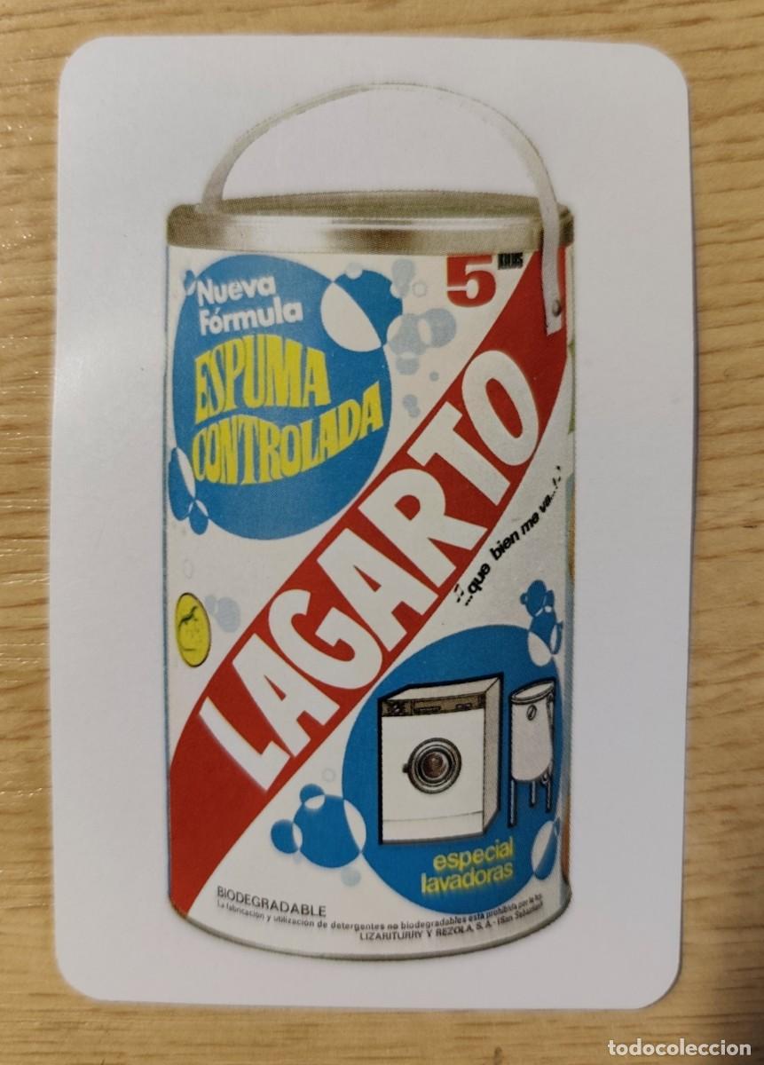 Collectionnisme Calendriers: CALENDARIO DE BOLSILLO FOURNIER A&Ntilde;O 1972 - LAGARTO, DETERGENTE PARA LAVADORAS