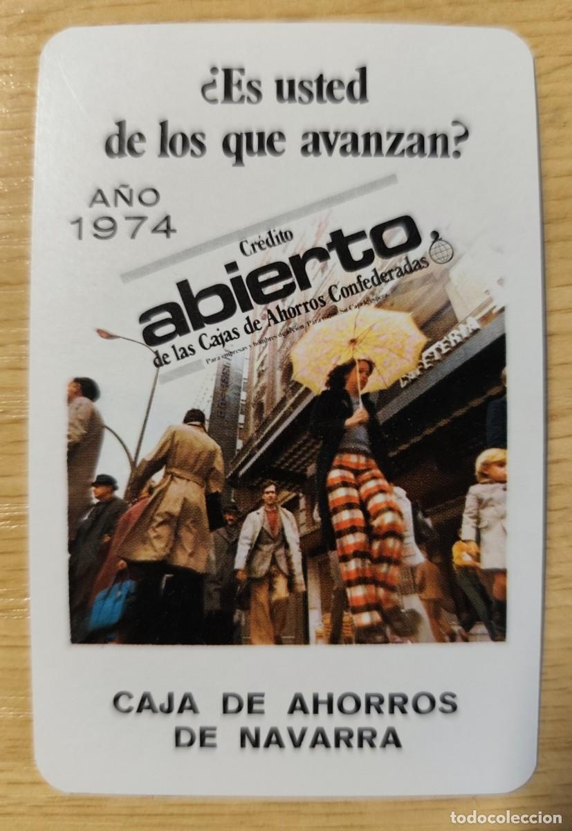 Collectionnisme Calendriers: CALENDARIO DE BOLSILLO FOURNIER A&Ntilde;O 1974- CAJA AHORROS DE NAVARRA CREDITO ABIERTO