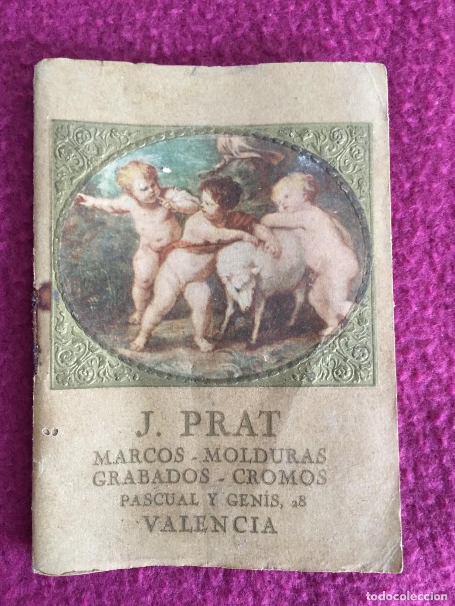 Coleccionismo calendarios: CALENDARIO ALMANAQUE 1929 - J.PRAT (MARCOS, MOLDURAS,GRABADOS Y CROMOS) VALENCIA - CUADROS DE RUBENS
