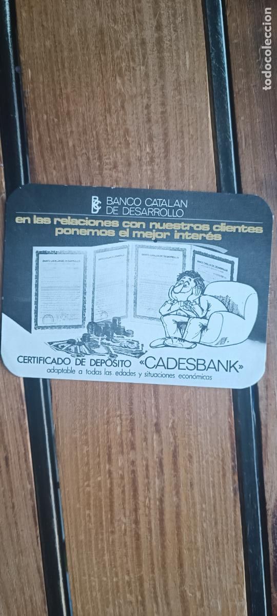 Coleccionismo calendarios: CALENDARIO BANCO CATALAN DE DESARROLLO A&Ntilde;O 1979