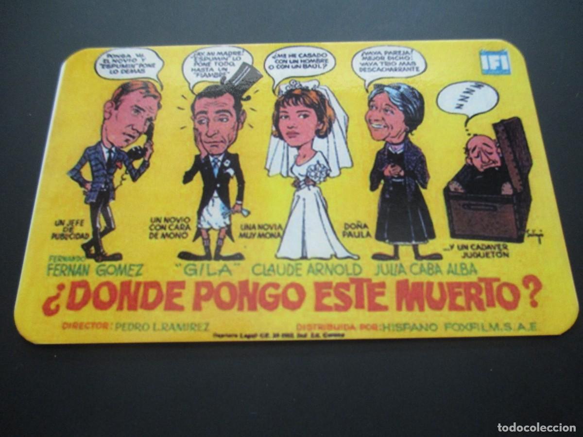 Coleccionismo calendarios: CALENDARIOS DE BOLSILLO DE CINE ESPA&Ntilde;OL