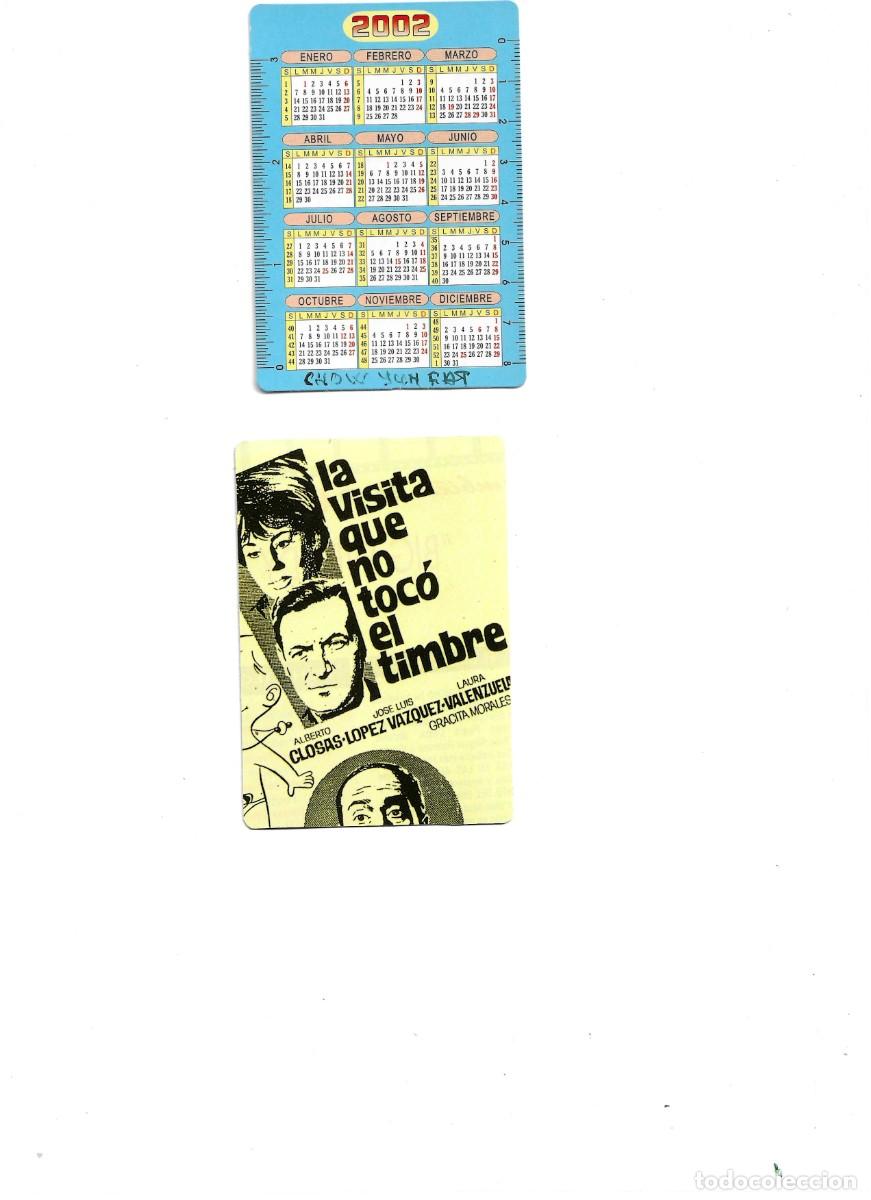 Coleccionismo calendarios: Calendarios de Bolsillo Reproducci&oacute;n Temas PEL&Iacute;CULAS Ver toda la informaci&oacute;n en Descripci&oacute;n C187