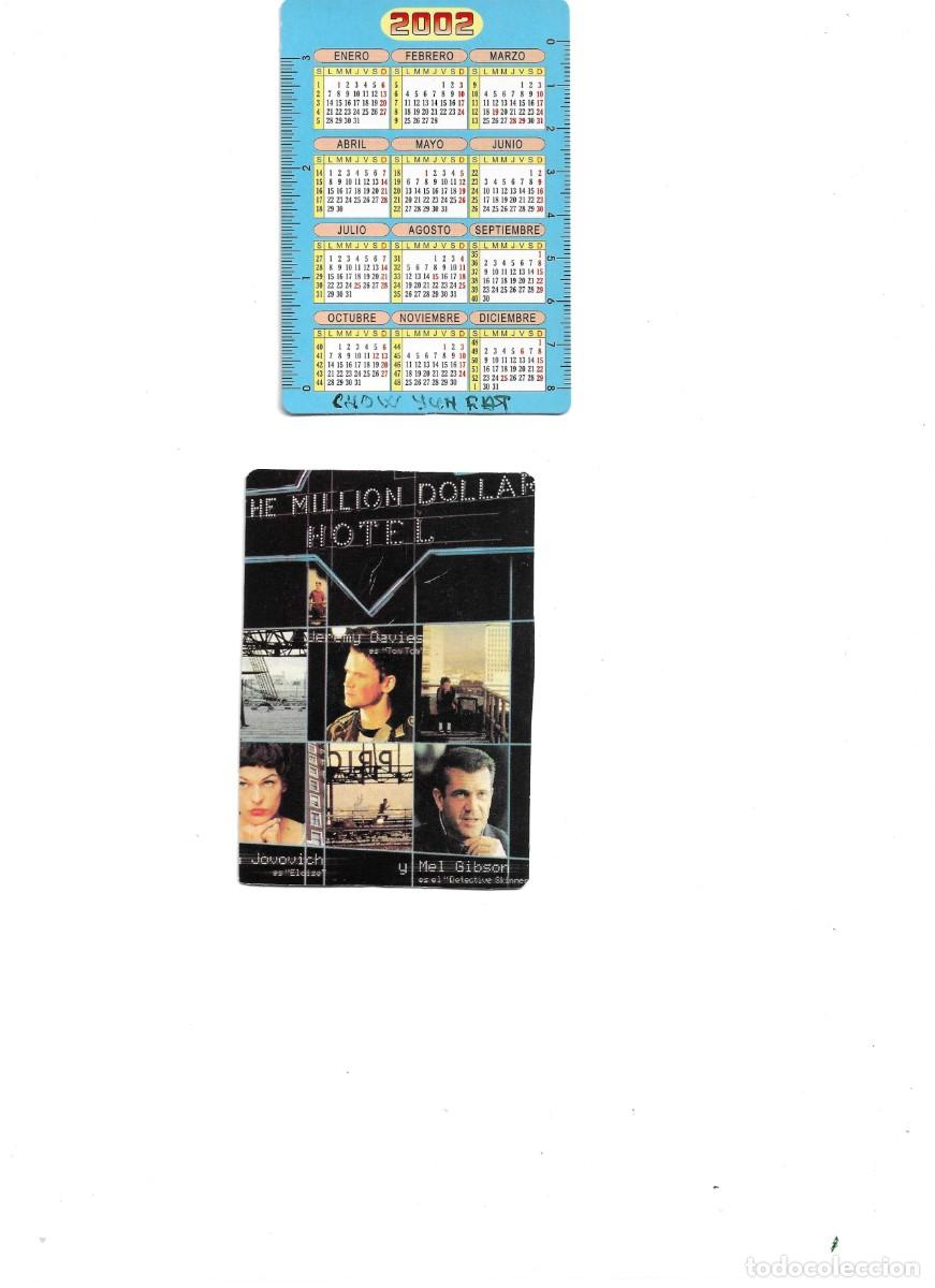 Coleccionismo calendarios: Calendarios de Bolsillo Reproducci&oacute;n Temas PEL&Iacute;CULAS Ver toda la informaci&oacute;n en Descripci&oacute;n C208