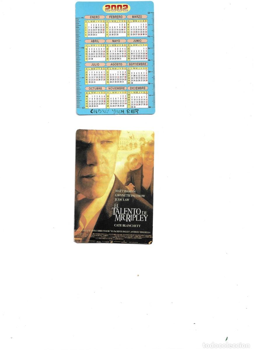 Coleccionismo calendarios: Calendarios de Bolsillo Reproducci&oacute;n Temas PEL&Iacute;CULAS Ver toda la informaci&oacute;n en Descripci&oacute;n C226